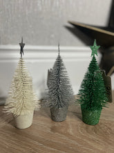 Load image into Gallery viewer, Glittery Bristle Tree, 15cm