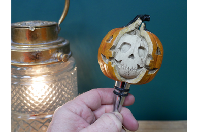 Pumpkin Wine Stopper