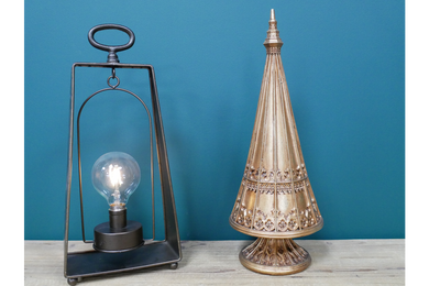 Vintage Gold style Christmas tree
