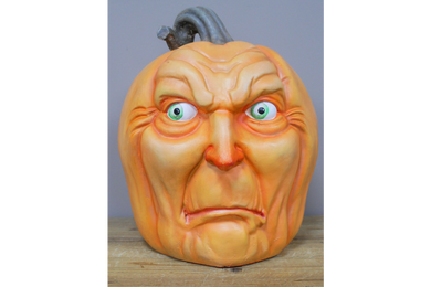 Grumpy pumpkin