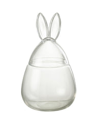 Load image into Gallery viewer, Pot Rabbit Glass Jar with Ears