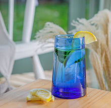 Load image into Gallery viewer, Merzouga Recycled
Highball Glass 320ml Blue