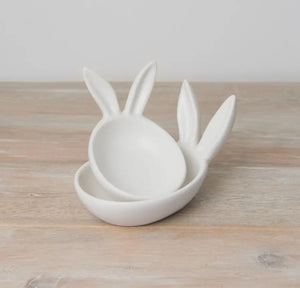 Oval Bunny Dish