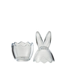 Load image into Gallery viewer, Transparent Large Pot Rabbit Glass