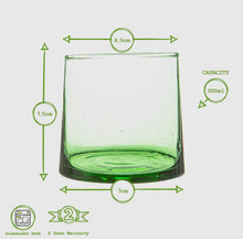 Load image into Gallery viewer, Merzouga Recycled Tumbler Glass - 200ml - Green