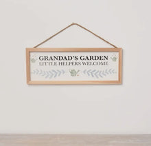 Load image into Gallery viewer, Grandad&#39;s Garden Sign, 25cm