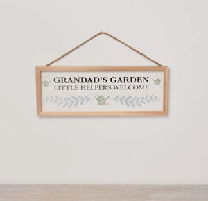 Grandad's Garden Sign, 25cm