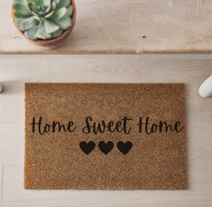 60 X 40cm 'home Sweet Home' Doormat