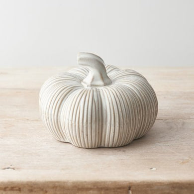 Reactive Glaze Pumpkin, 15cm