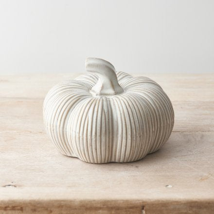 Reactive Glaze Pumpkin, 15cm