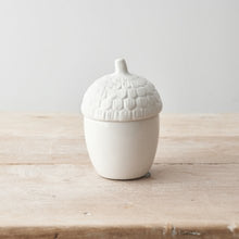 Load image into Gallery viewer, White Acorn Pot