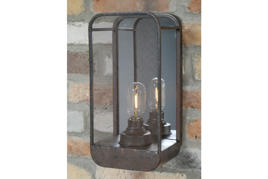 Wall Light With Mirror