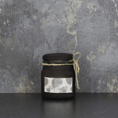 Candlelight Peace Small Frosted Glass Candle Redcurrant and Ivy Scent 60g