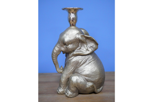 Elephant Candle Holder (sitting)