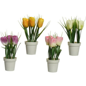 Artificial Tulip Pots