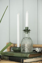 Load image into Gallery viewer, Candle flower holder -green
