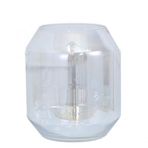 Medium 28cm Lustre Glass Ball Vase