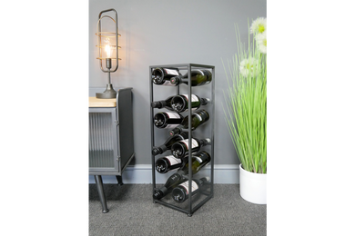 Grey Wine Bottle Holder