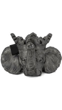 Load image into Gallery viewer, Large antique Black elephant planter