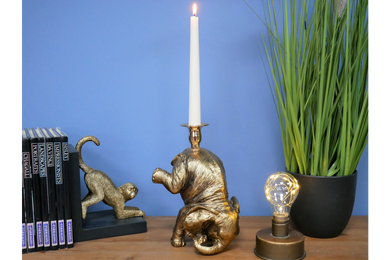 Elephant Candle Holder( Face Down)