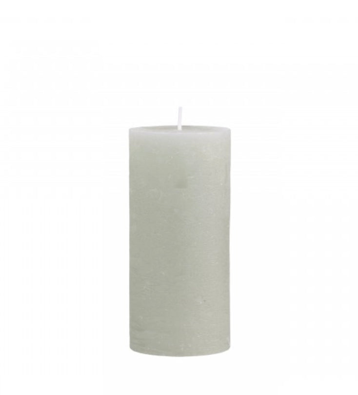 Macon Pillar candle rustic 60 h- 15cm Verte