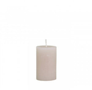 Macon Pillar candle rustic 16 h-8cm dusty rose