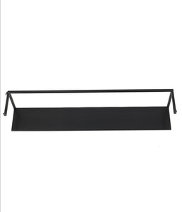 Wall shelf- black 75cm