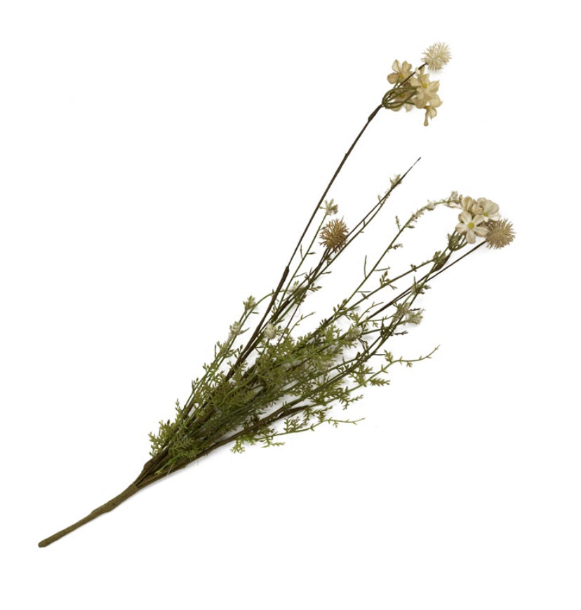 Artificial Dried Daisy stem