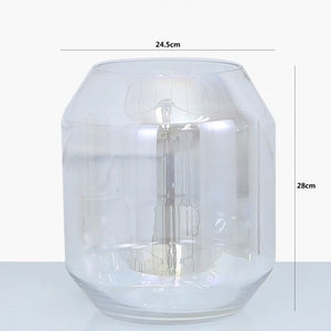 Medium 28cm Lustre Glass Ball Vase