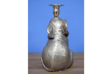 Load image into Gallery viewer, Elephant Candle Holder (sitting)
