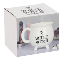 Load image into Gallery viewer, WHITE WITCH CAULDRON MUG