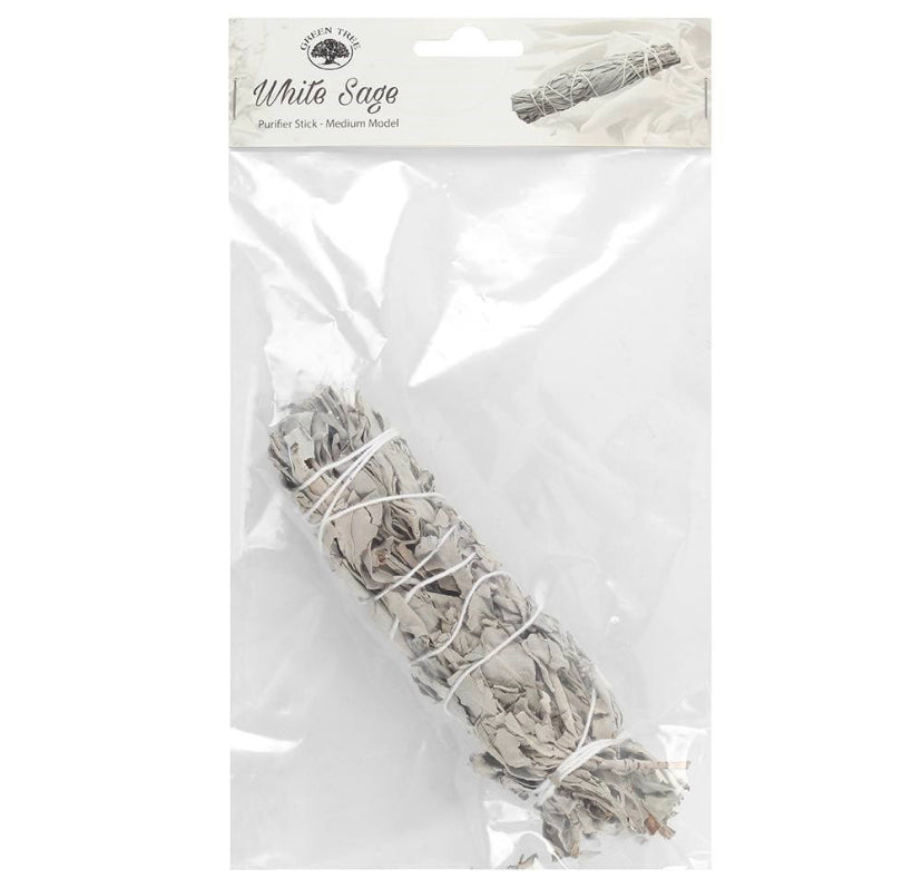 15CM WHITE SAGE PURIFYING SMUDGE STICK