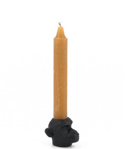Candle stand monkey head black