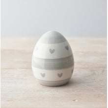 Load image into Gallery viewer, Egg Ornament W/Hearts, 8.7cm