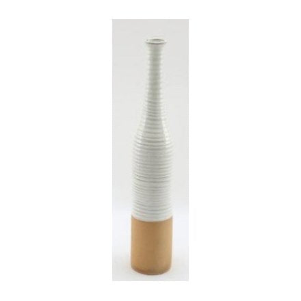 Simple Living Two Toned Slim Vase, 45cm