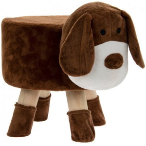 48 cm Brown Dog Stool