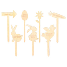 Load image into Gallery viewer, Easter Egg Hunt Signs - 15cm - Natural