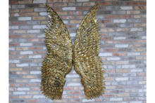 Load image into Gallery viewer, Giant Gold Angel Wings