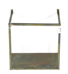 Rustic wall shelf 25x25cm