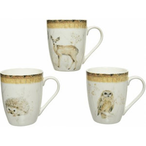 Woodland Animal Mugs