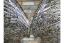 Load image into Gallery viewer, Giant Silver Angel Wings