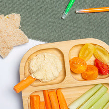 Load image into Gallery viewer, Tiny Dining Children&#39;s Bamboo Suction Plate