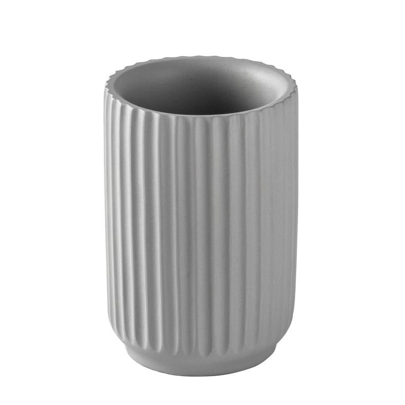 Toothbrush Holder - Concrete - Grey
