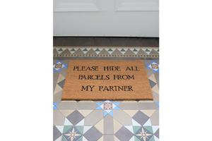 Hide parcels Door Mat