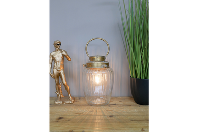 Glass vintage Light