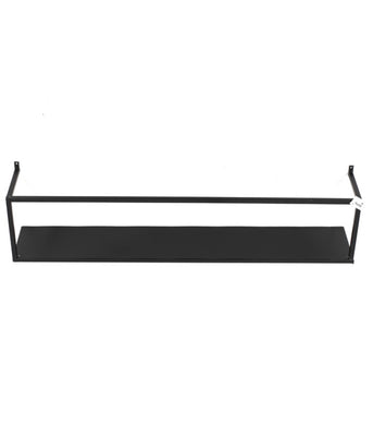 Wall shelf- black 75cm