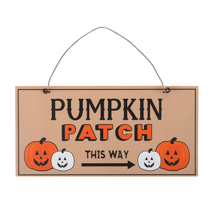 🎃 PUMPKIN PATCH HANGING SIGN