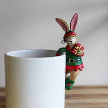Load image into Gallery viewer, Elf Rabbit Pot Hanger, 14cm